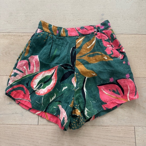 Vitamin A The Getaway Short in Painted Jungle Size M - Picture 6 of 8